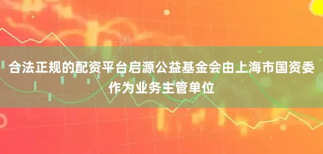 合法正规的配资平台启源公益基金会由上海市国资委作为业务主管单位